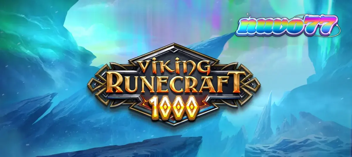 Viking Runecraft 1000 slot game grid dengan tema dewa Nordik